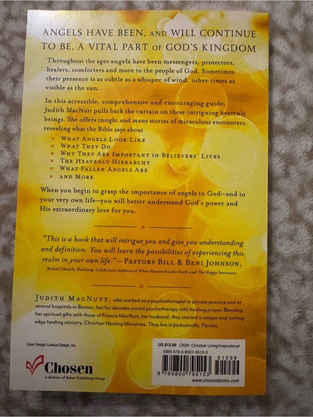 NEW Angels Are for Real Paperback by Judith MacNutt - Picture 2 of 2